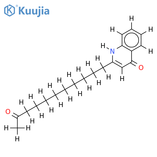 (n-Undecanon-10')-2-chinolon-4 structure