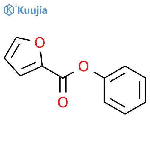 Phenyl furan-2-carboxylate structure