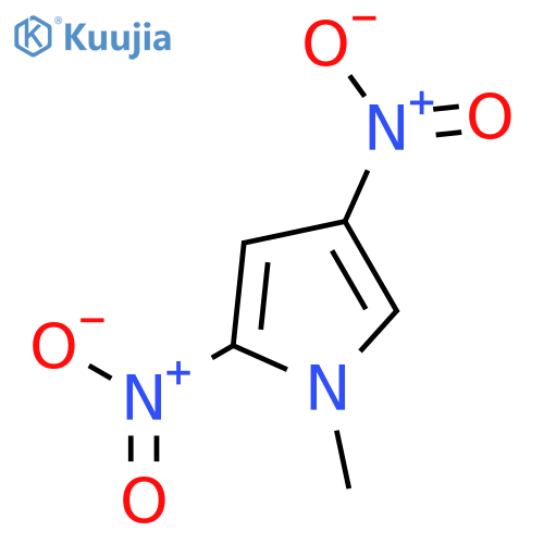 1-methyl-2,4-dinitro-1H-Pyrrole structure