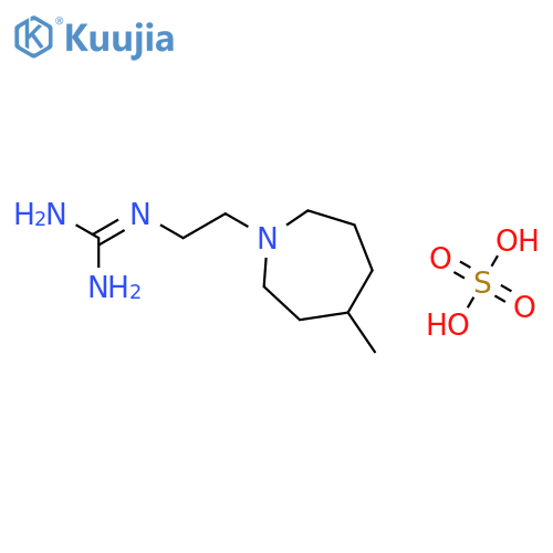 2-[2-(4-methylazepan-1-yl)ethyl]guanidine sulfate (1:1) structure