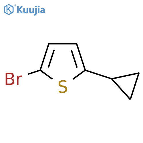 2-Bromo-5-cyclopropylthiophene structure