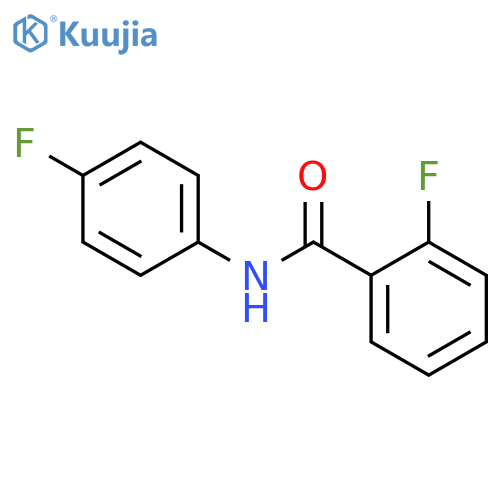 2-fluoro-n-(4-fluorophenyl)benzamide structure