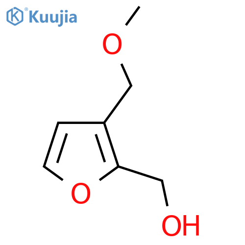 3-(methoxymethyl)furan-2-ylmethanol structure
