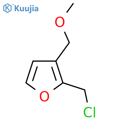 2-(chloromethyl)-3-(methoxymethyl)furan structure