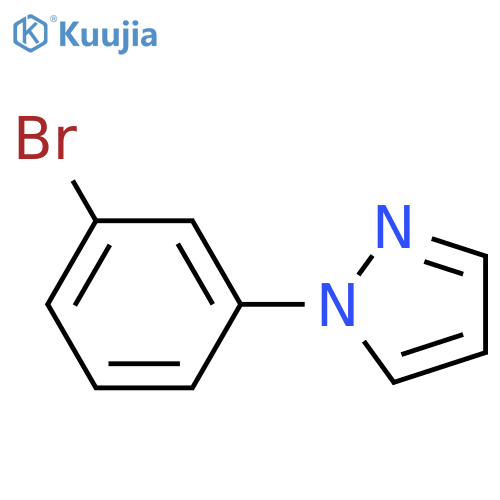 1-(3-Bromophenyl)-1H-pyrazole structure