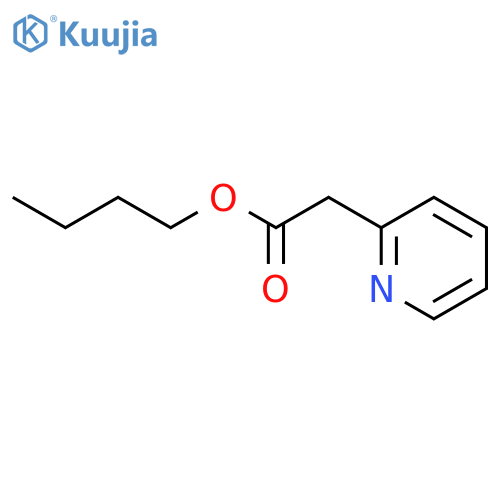 butyl 2-(pyridin-2-yl)acetate structure