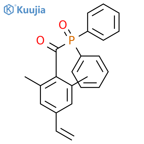 PHOSPHINE OXIDE, (4-ETHENYL-2,6-DIMETHYLBENZOYL)DIPHENYL- structure