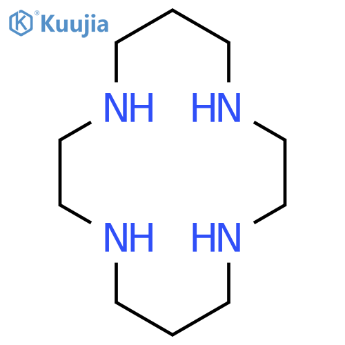 1,4,8,11-Tetraazacyclotetradecane structure