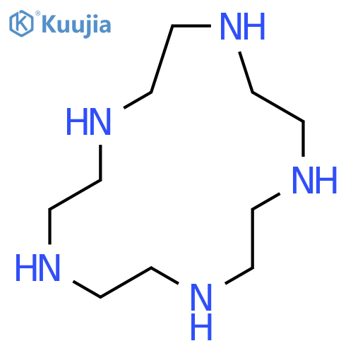 1,4,7,10,13-Pentaazacyclopentadecane structure