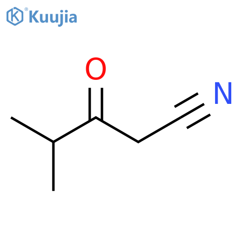 4-Methyl-3-oxopentanenitrile structure