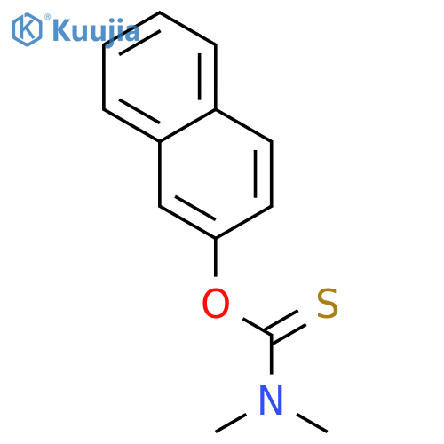 Carbamothioicacid, N,N-dimethyl-, O-2-naphthalenyl ester structure