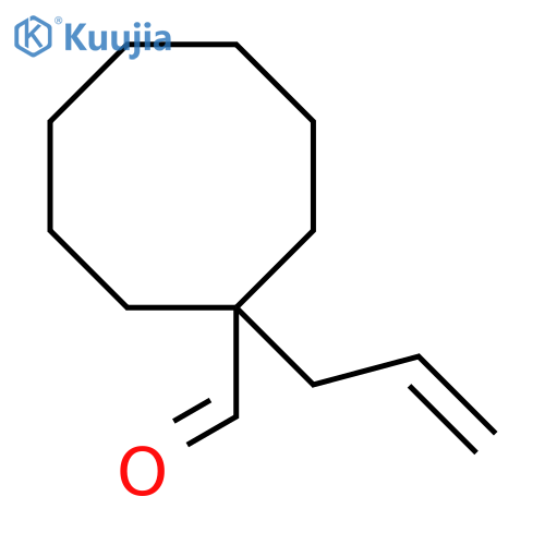 1-(Prop-2-en-1-yl)cyclooctane-1-carbaldehyde structure