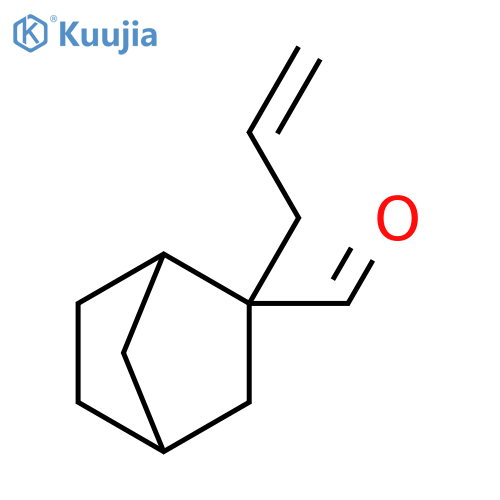 2-(prop-2-en-1-yl)bicyclo2.2.1heptane-2-carbaldehyde structure