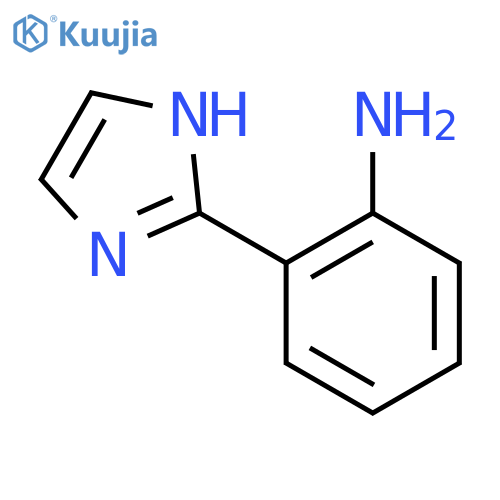 2-(1H-Imidazol-2-yl)aniline structure