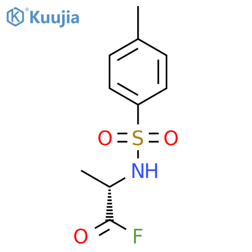 Propanoyl fluoride, 2-[[(4-methylphenyl)sulfonyl]amino]-, (2S)- structure
