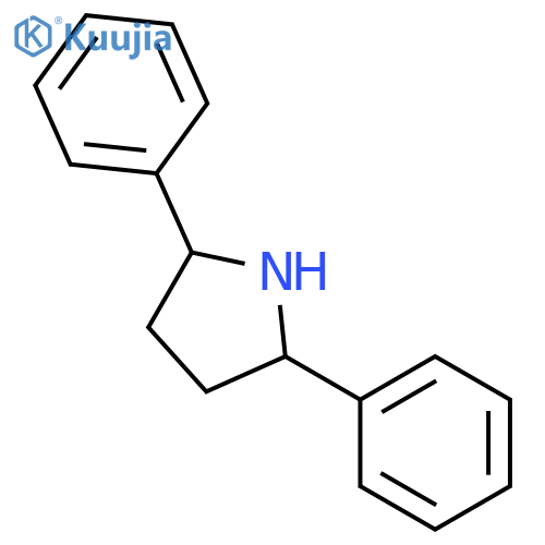 (2S,5S)-2,5-Diphenylpyrrolidine structure