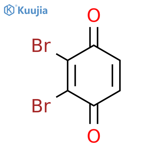 2,5-Cyclohexadiene-1,4-dione, dibromo- structure