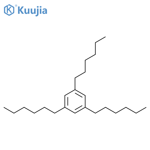 1,3,5-Trihexylbenzene structure