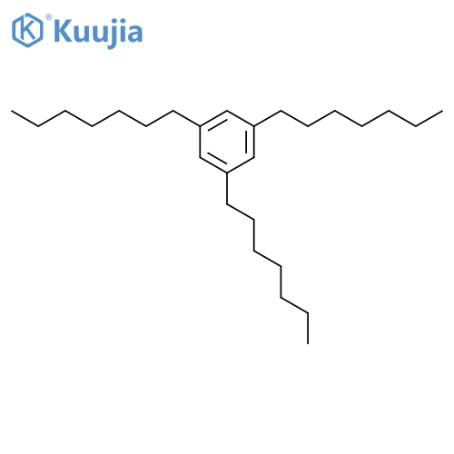 1,3,5-Triheptylbenzene structure