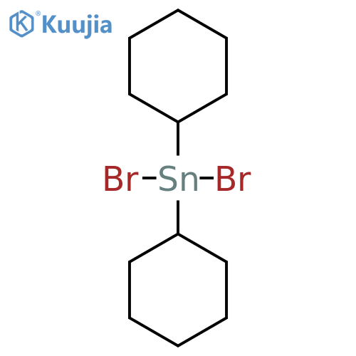 Dicyclohexyltin dibromide structure