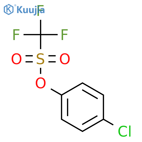 4-Chlorophenyl Trifluoromethanesulphonate structure