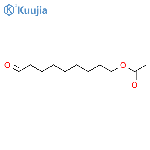 Nonanal, 9-(acetyloxy)- structure