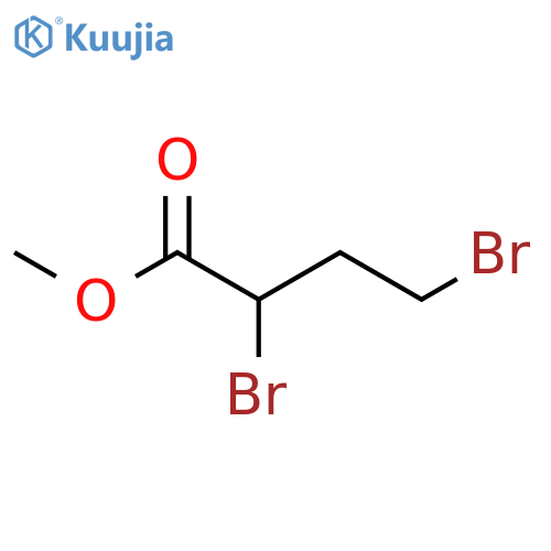 methyl 2,4-dibromobutanoate structure