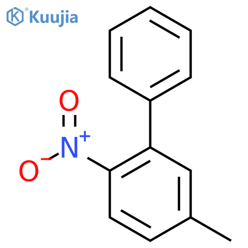 5-Methyl-2-nitrobiphenyl structure