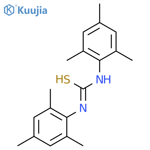 1,3-bis(2,4,6-trimethylphenyl)thiourea structure