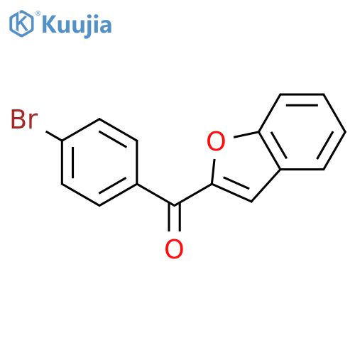 Methanone,2-benzofuranyl(4-bromophenyl)- structure