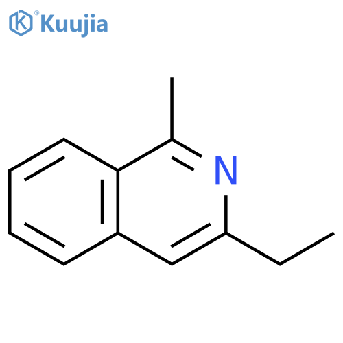 Isoquinoline, 3-ethyl-1-methyl- structure