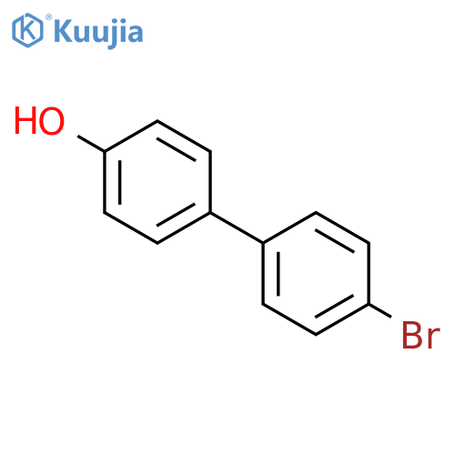 4-Bromo-4'-hydroxybiphenyl structure