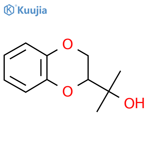 2-(2,3-dihydro-1,4-benzodioxin-2-yl)propan-2-ol structure