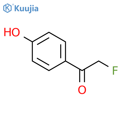 Ethanone,2-fluoro-1-(4-hydroxyphenyl)- structure