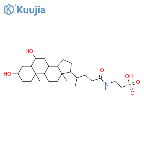 Taurohyodeoxycholic Acid Sodium Salt structure