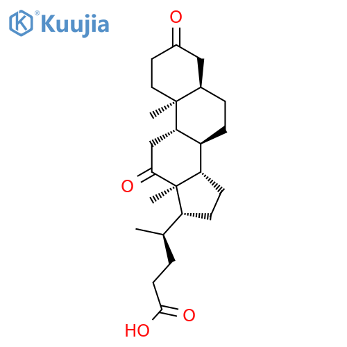 3,12-Diketo-5b-cholanoic Acid structure