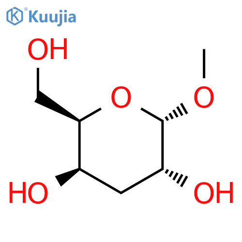 (2R,3R,5R,6S)-2-(Hydroxymethyl)-6-methoxyoxane-3,5-diol structure