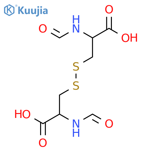 3-(2-Carboxy-2-formamidoethyl)disulfanyl-2-formamidopropanoic Acid structure