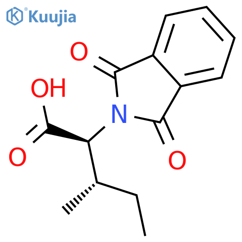 Phthaloyl-L-isoleucine structure