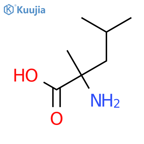 (R)-2-Amino-2,4-dimethylpentanoic acid structure