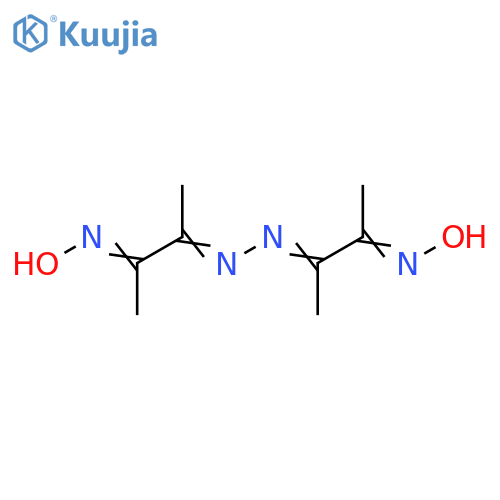 (2E,3Z)-3-((E)-((Z)-3-(hydroxyimino)butan-2-ylidene)hydrazono)butan-2-one oxime structure