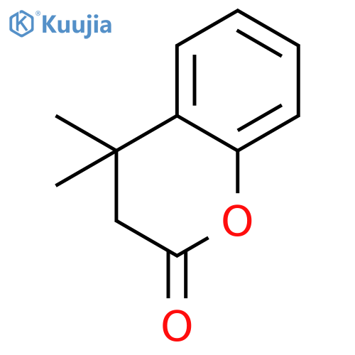 4,4-dimethylchroman-2-one structure