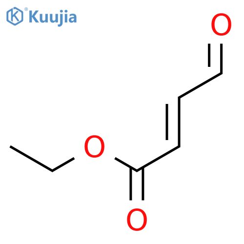 Ethyl trans-4-oxo-2-butenoate structure