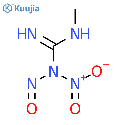 Guanidine, N'-methyl-N-nitro-N-nitroso- structure
