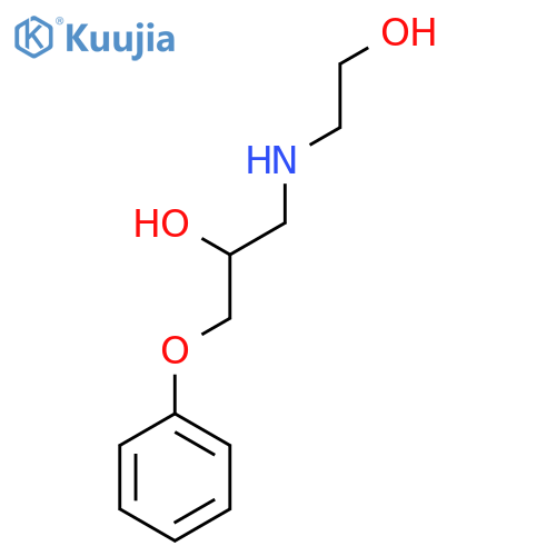 2-Propanol,1-[(2-hydroxyethyl)amino]-3-phenoxy- structure