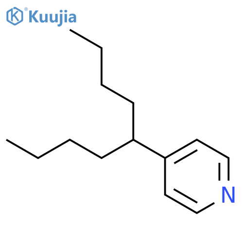Pyridine,4-(1-butylpentyl)- structure