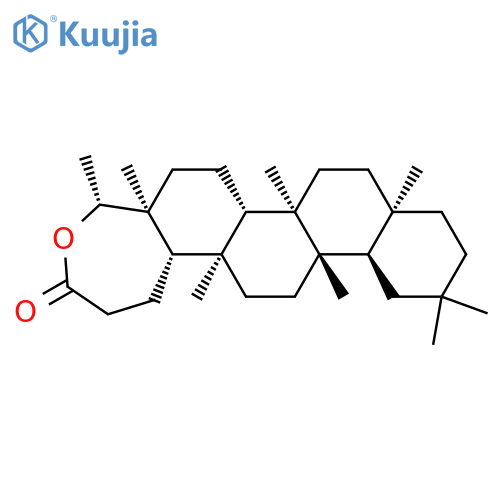 Chryseno[2,1-c]oxepin-3(2H)-one,eicosahydro-5,5a,7b,9a,12,12,13b,15a-octamethyl-,(5R,5aS,7aS,7bR,9aR,13aR,13bS,15aR,15bS)- structure