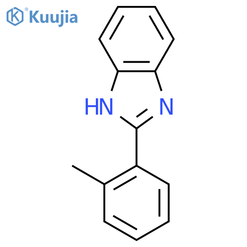 2-(2-methylphenyl)-1H-1,3-benzodiazole structure