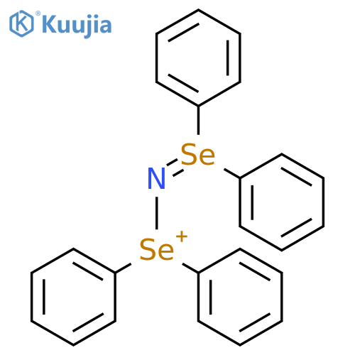 Selenonium, [(diphenyl-λ4-selanylidene)amino]diphenyl- structure
