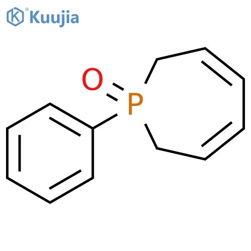 1H-Phosphepin, 2,7-dihydro-1-phenyl-, 1-oxide structure
